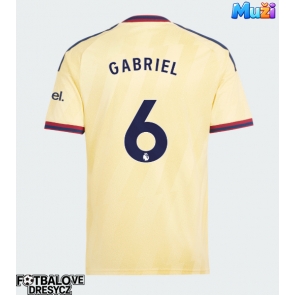 Arsenal Gabriel Magalhaes #6 Alternativní Dres 2026-27 Krátký Rukáv